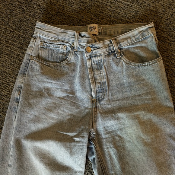 Princess Polly Holly Asymmetric Straight Leg Jean - Picture 6 of 11